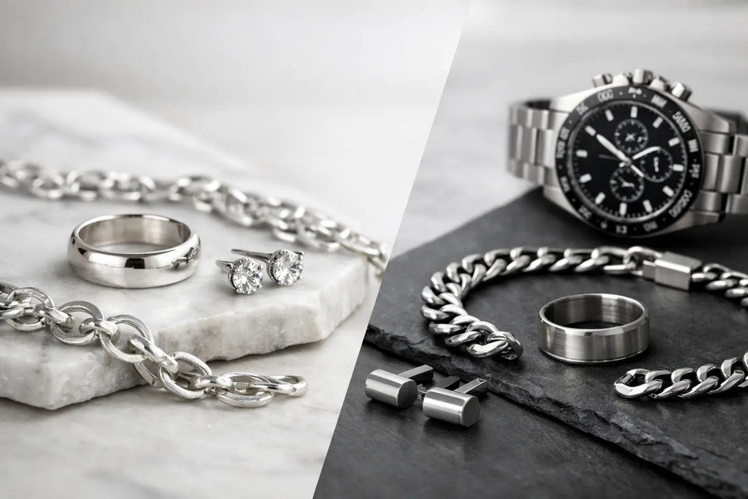 Sterling Silver vs Stainless Steel: Which Suits You?