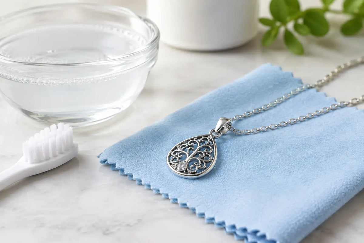 How to Clean Silver Pendants at Home Safely