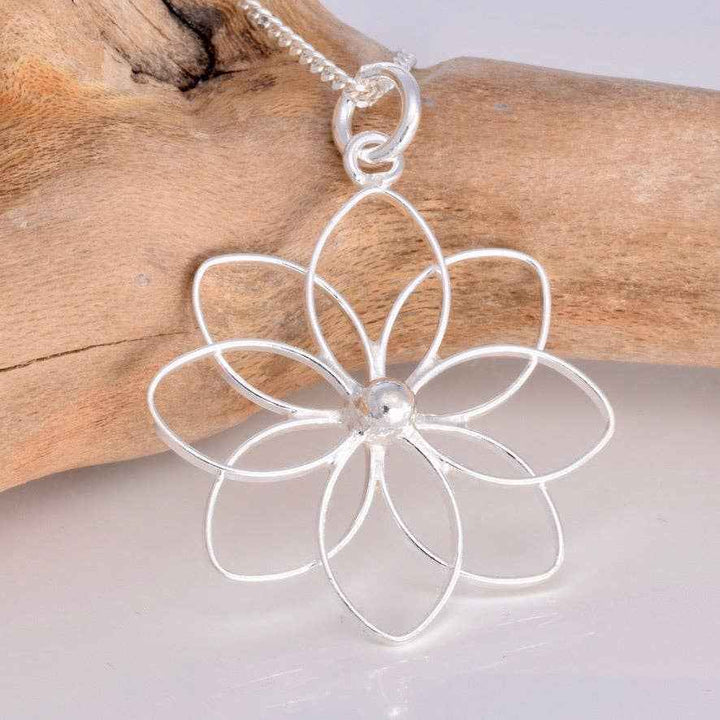 Elegant Water Lily Pendant - Embrace Nature&