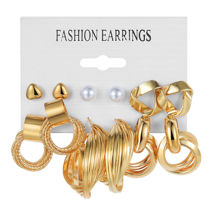 Beautiful Stylish Hoops and Studs Earrings - Price Dropper