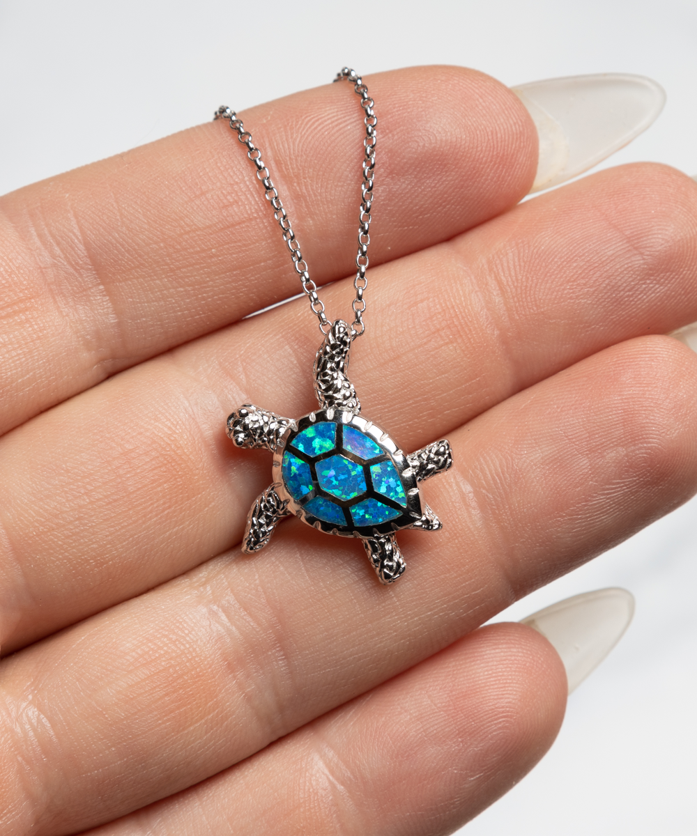 Generous Daughter Turtle Necklace - Price Dropper