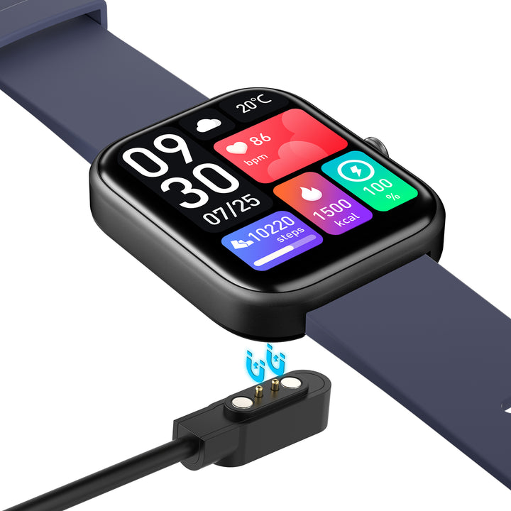 Blue GTS5 Bluetooth Calling Smart Watch - Price Dropper