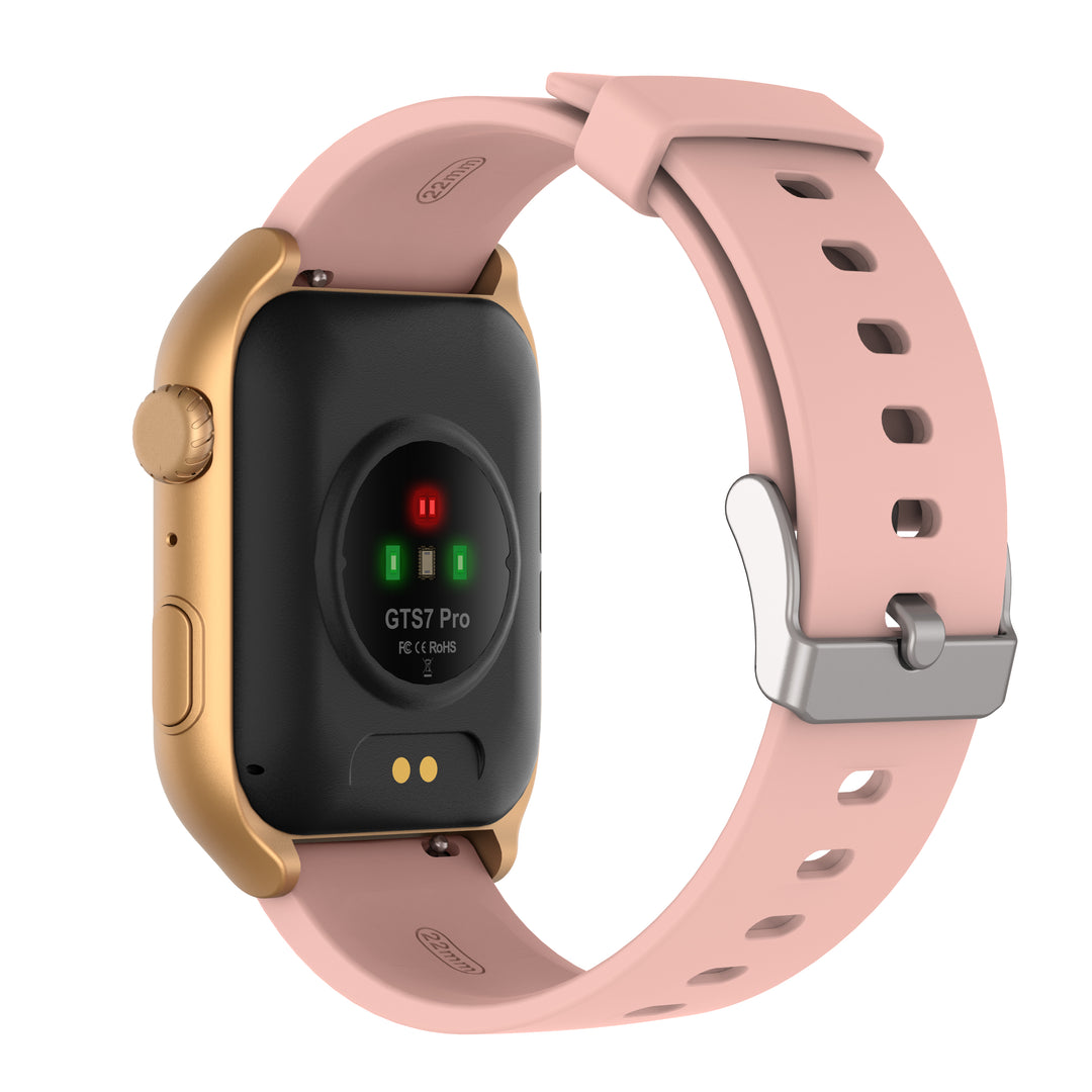 GTS7-pro: Women Smartwatch for Android & IOS – Sport Health & Fitness Tracker - pink band