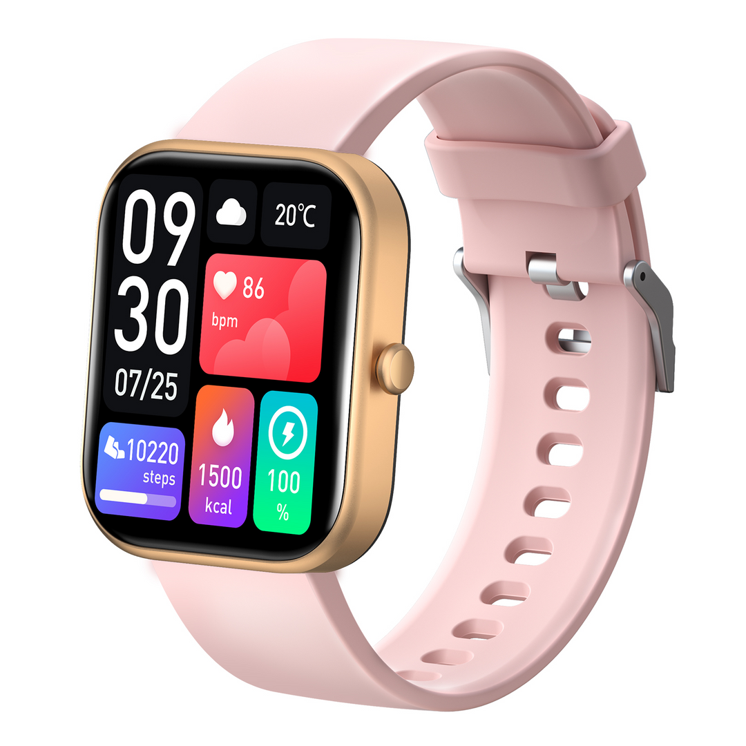 GTS-5 Bluetooth Watch for Android & IOS (5 Colors) – Watch to Make Calls & Send Texts – Fitness Tracker: 100 Sport Modes / Step Counter - Price Dropper