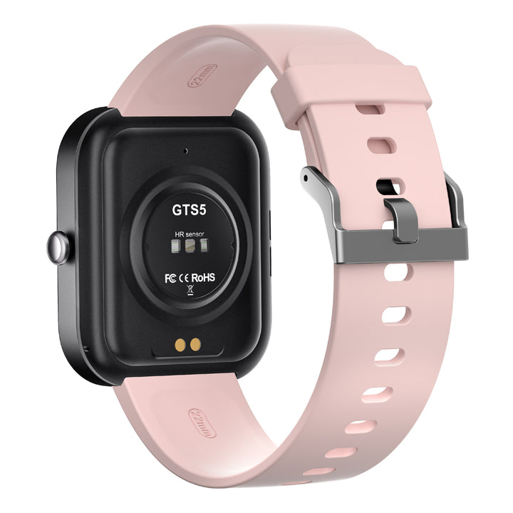 Pink GTS5 Bluetooth Calling Smart Watch - Price Dropper