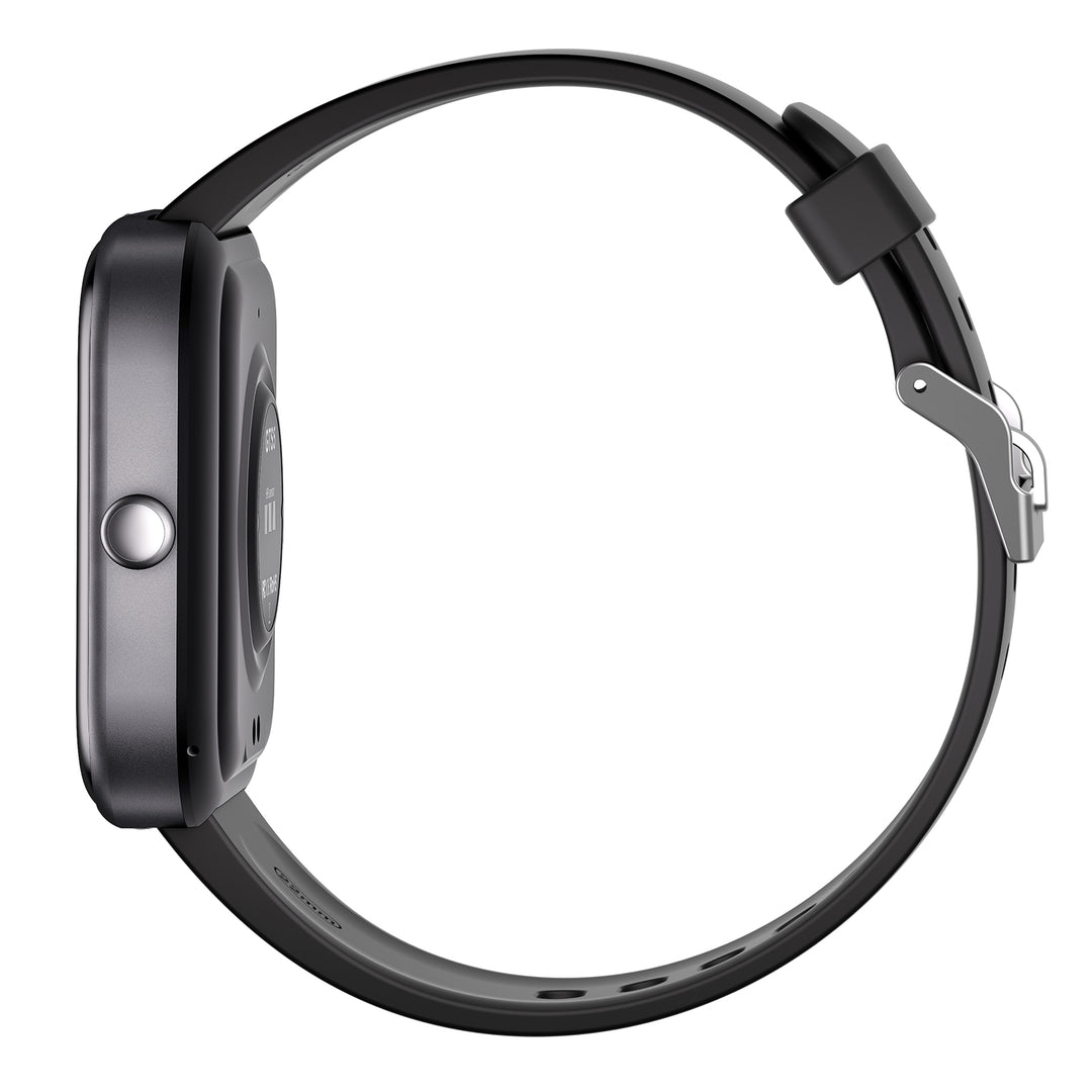 Black GTS-5 Bluetooth Watch for Android & IOS (Black) - Price Dropper