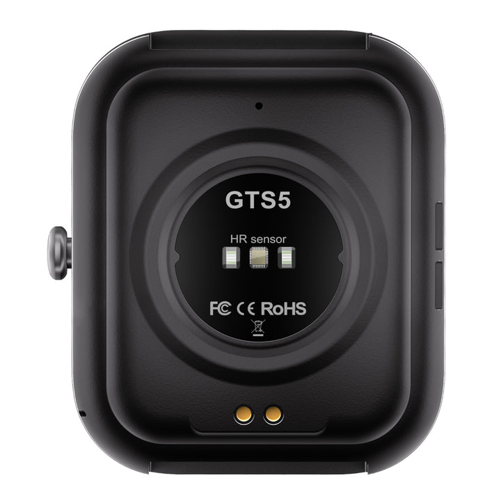 Black GTS-5 Bluetooth Watch for Android & IOS (Black) - Price Dropper