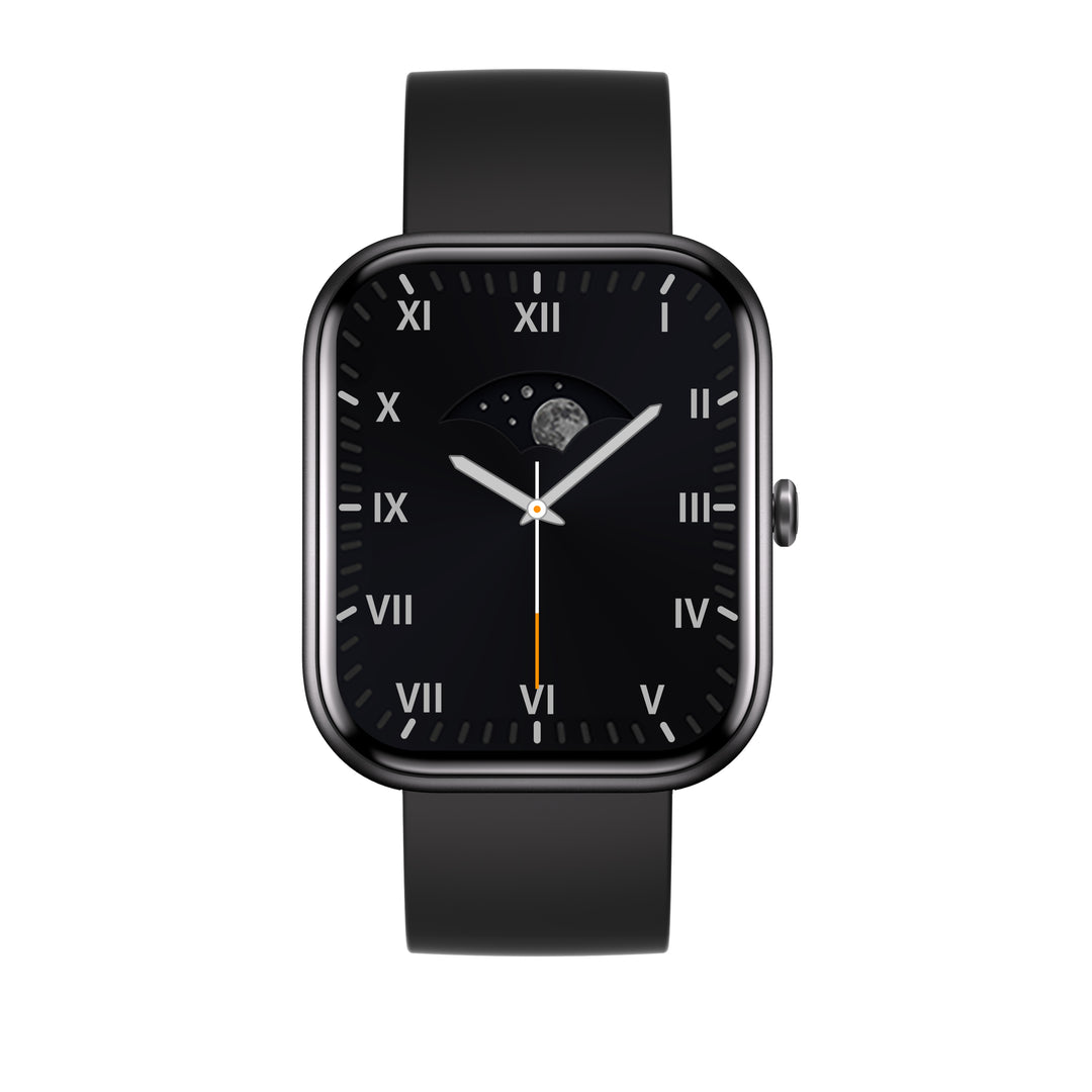 Black GTS-5 Bluetooth Watch for Android & IOS (Black) - Price Dropper