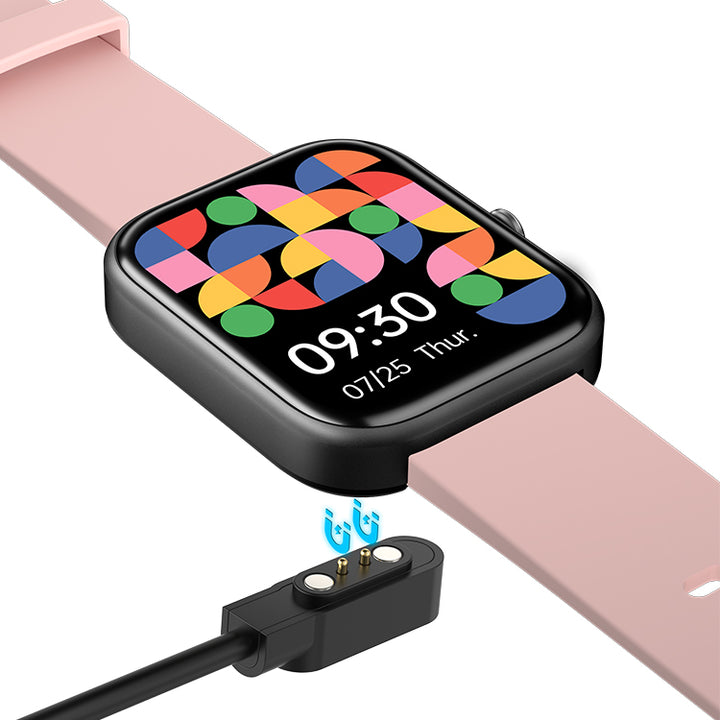 Pink GTS5 Bluetooth Calling Smart Watch - Price Dropper