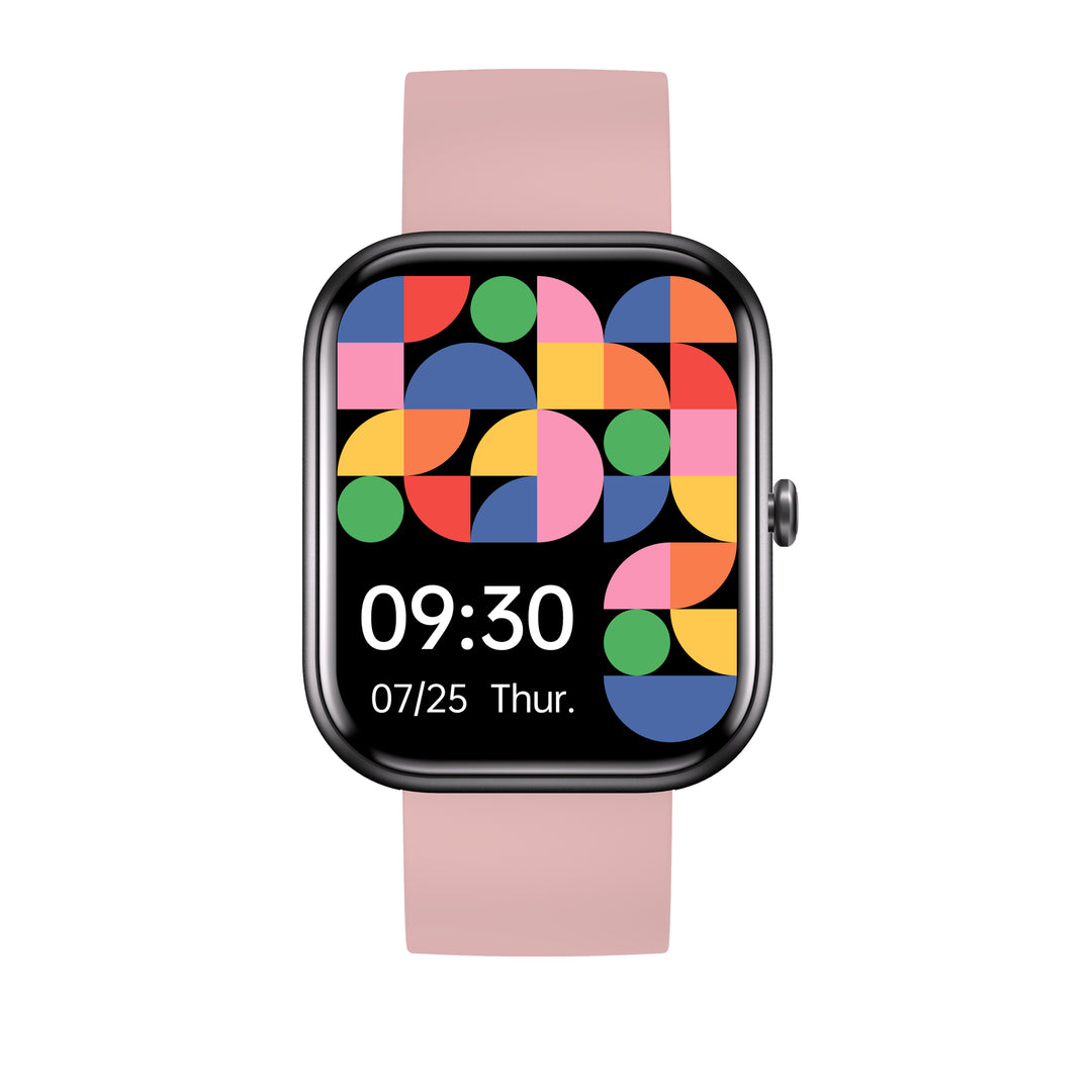 Pink GTS5 Bluetooth Calling Smart Watch - Price Dropper