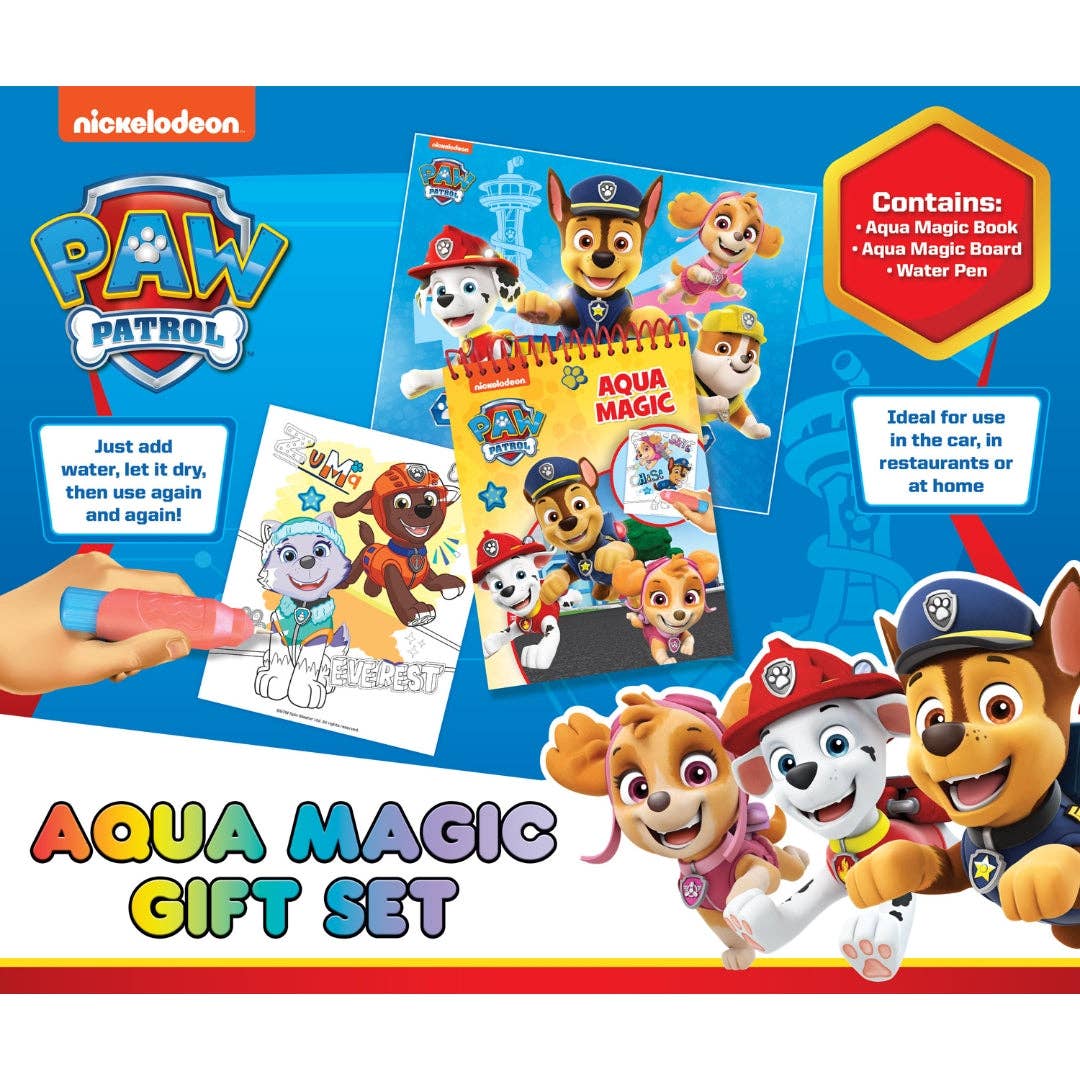 Paw Patrol Aqua Magic Gift Set - Mess-Free Creative Fun for Kids