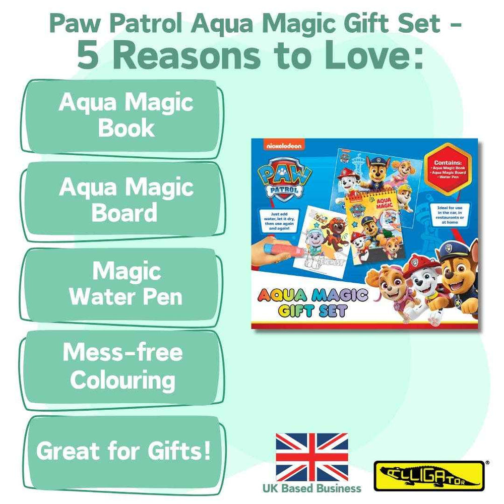 Paw Patrol Aqua Magic Gift Set - Mess-Free Creative Fun for Kids