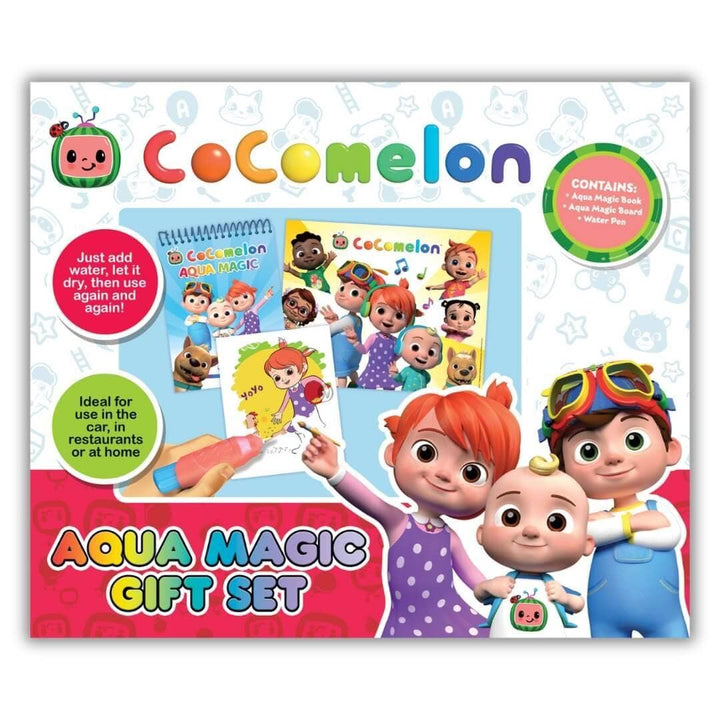 COCOMELON AQUA MAGIC GIFT SET: Discover the Joy of Mess-Free Colouring Fun!