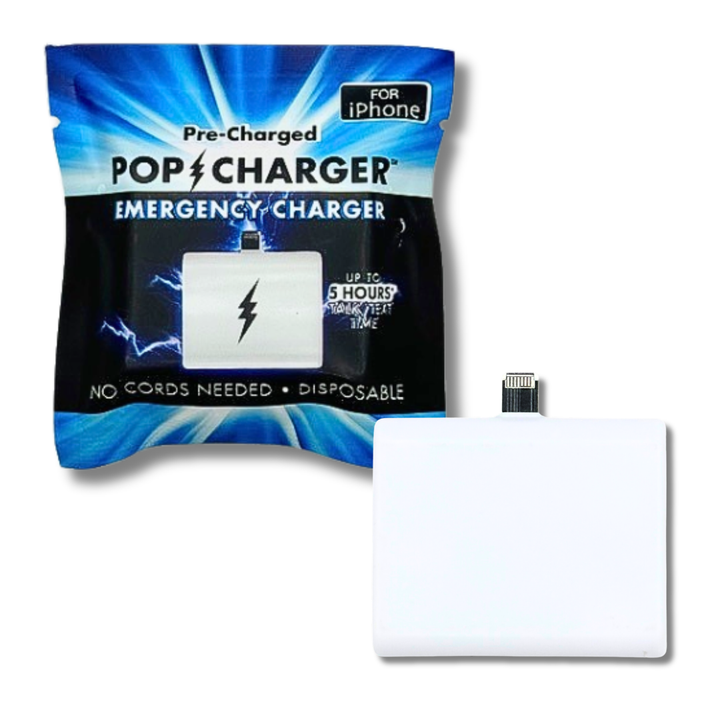 Portable Pop Charger for iPhone - Emergency Power Solution (24pc CDU)